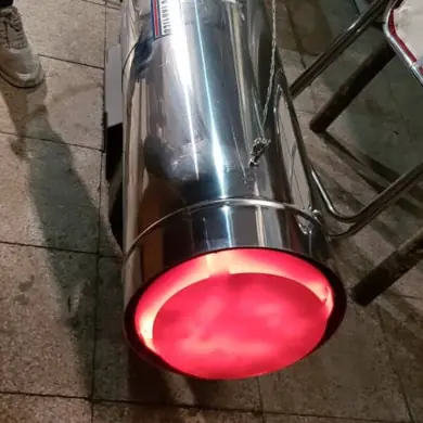 تصویر جت فن کپسولی با گاز شهری 